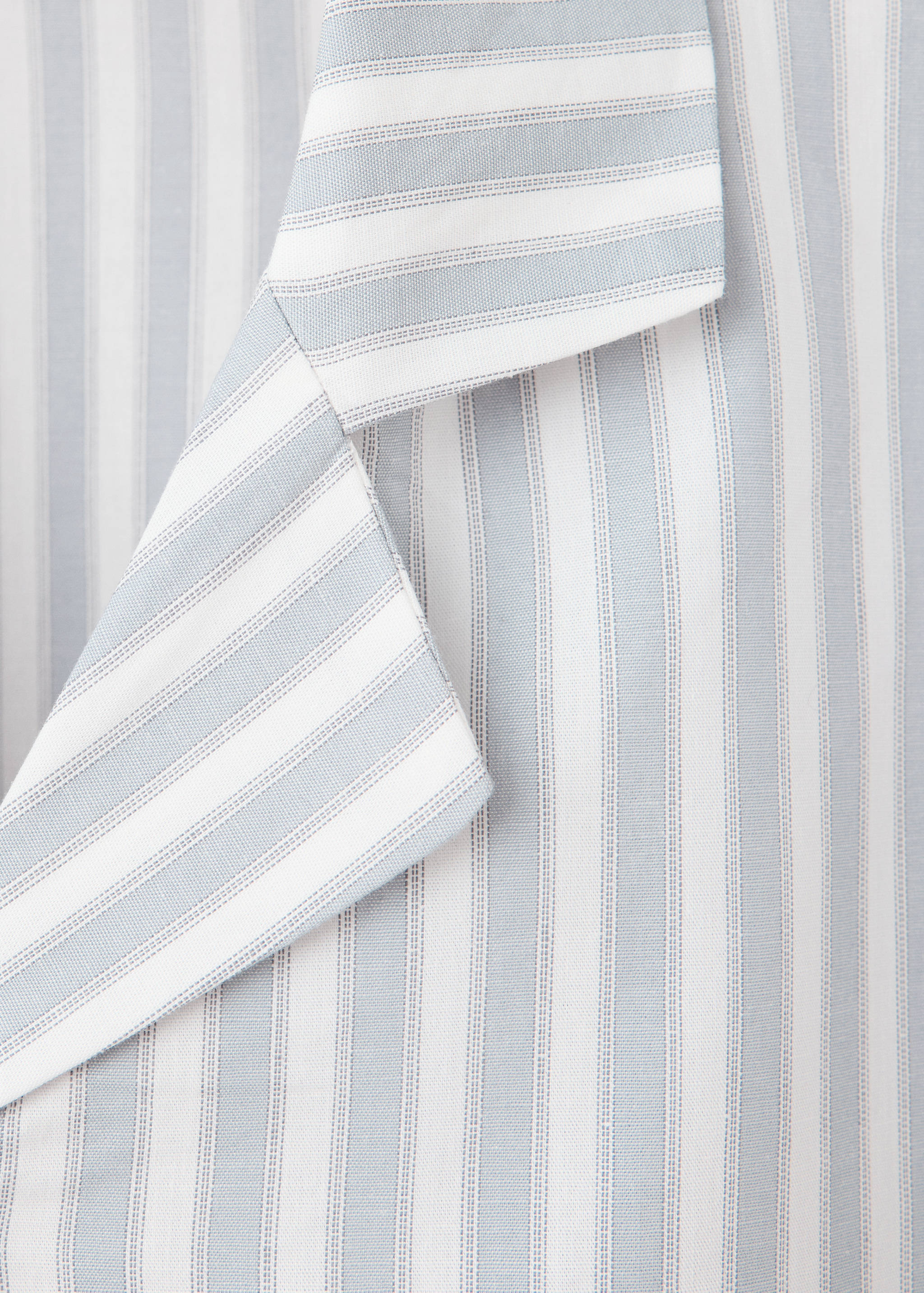 Striped cotton trousers - Details of the article 8
