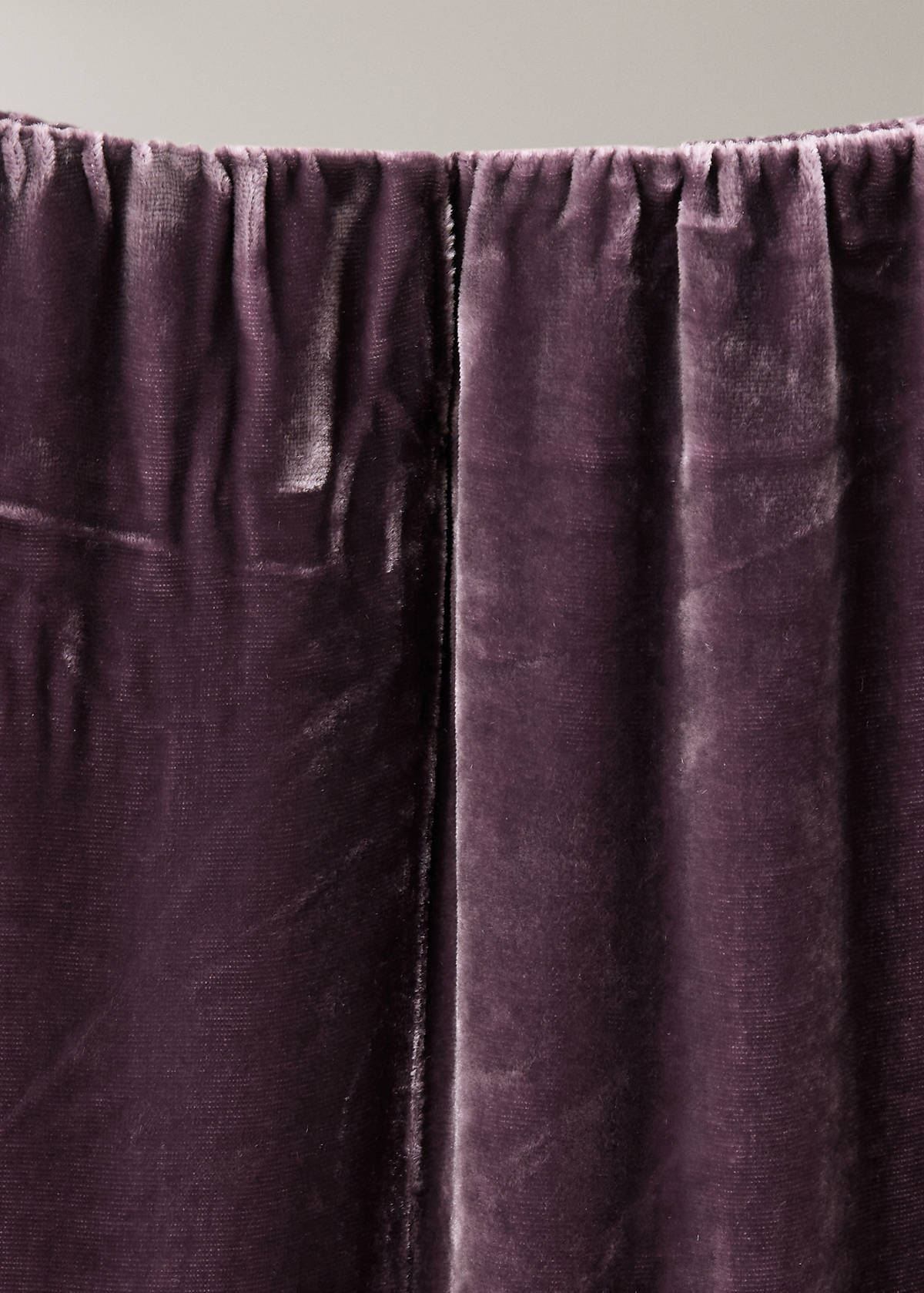 Silk blend pyjama bottoms — Purple