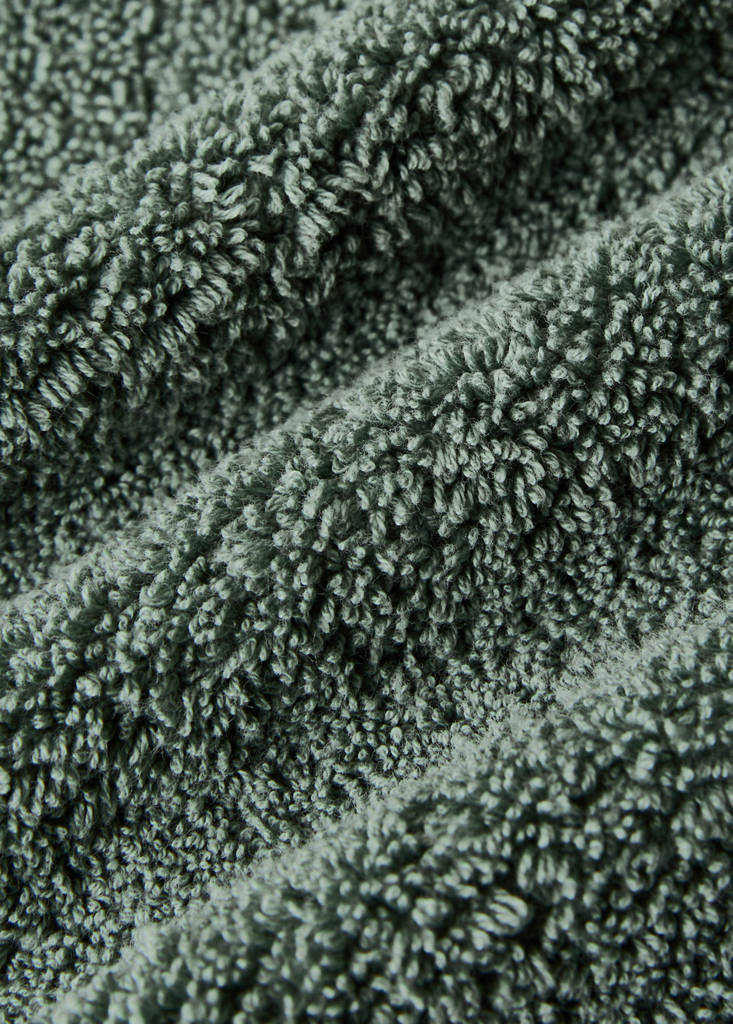 Garment-dyed towel — Forest Green