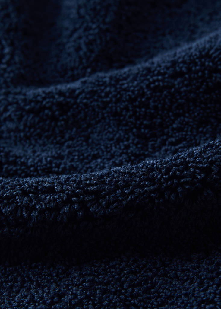 Garment-dyed towel — Night Blue