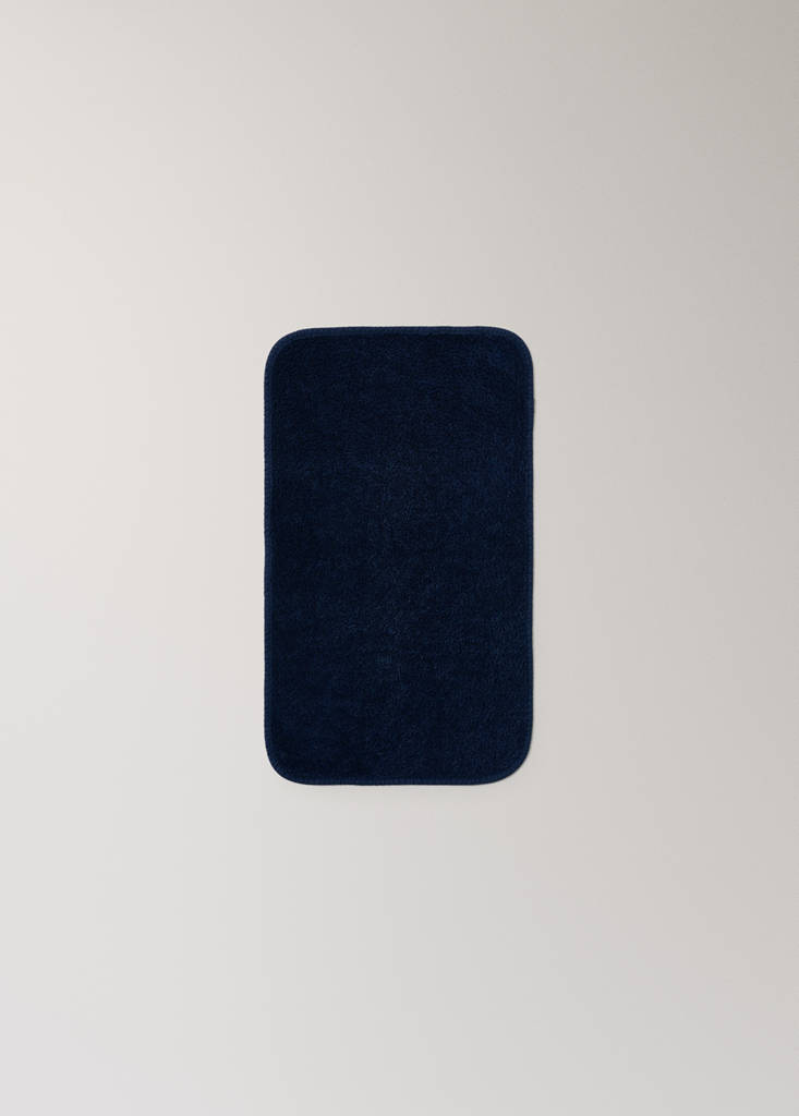 Garment-dyed towel — Night Blue