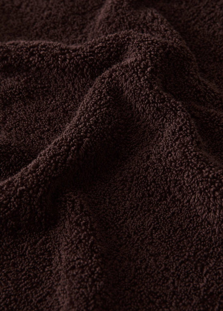 Garment-dyed towel — Burgundy
