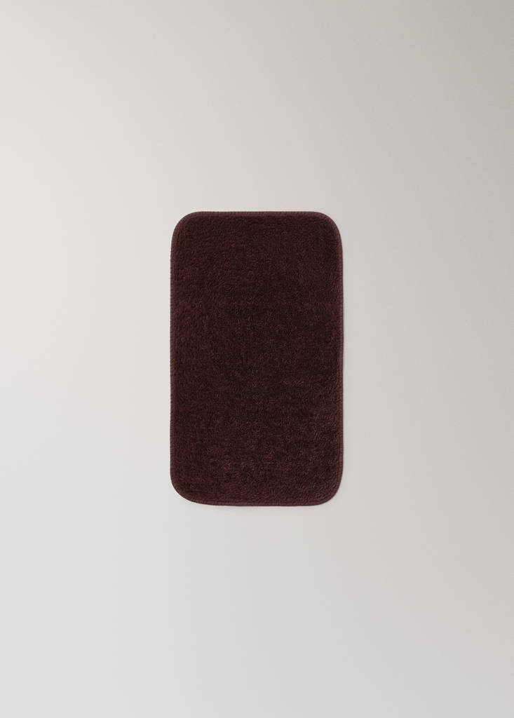 Garment-dyed towel — Burgundy