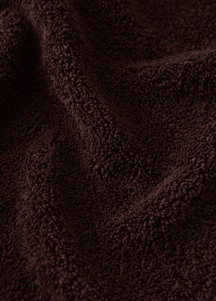 Garment-dyed washcloth — Burgundy