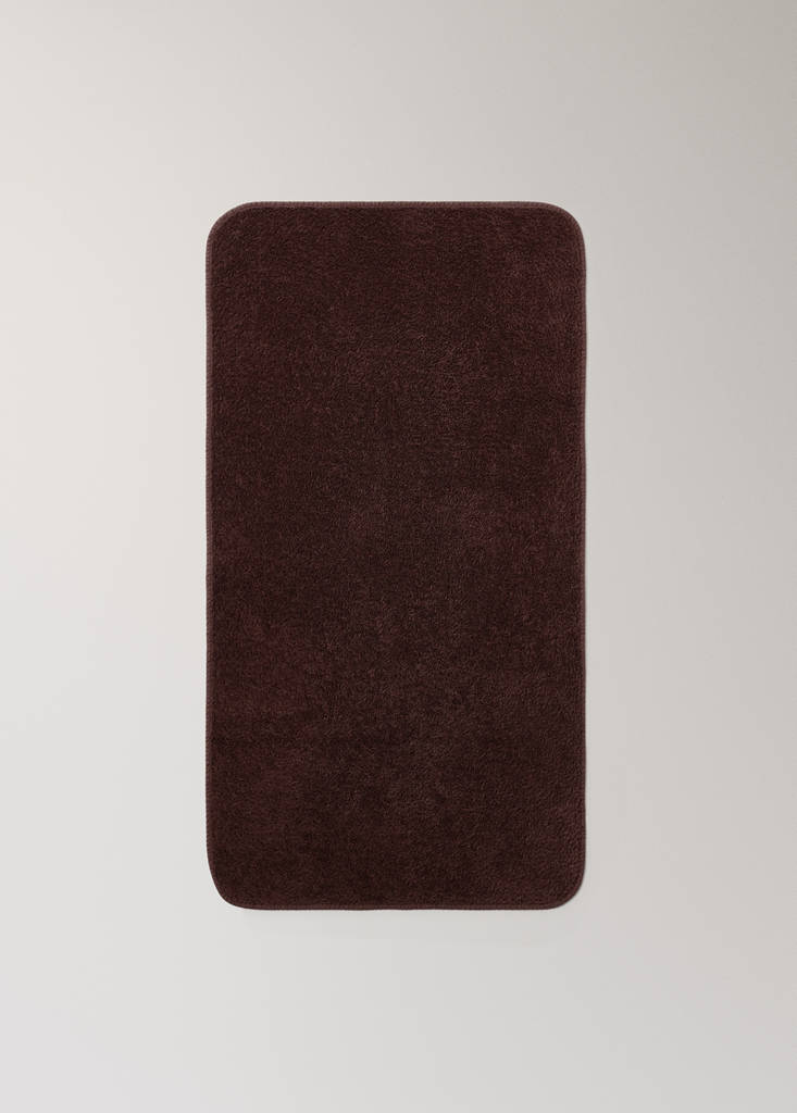 Garment-dyed washcloth — Burgundy