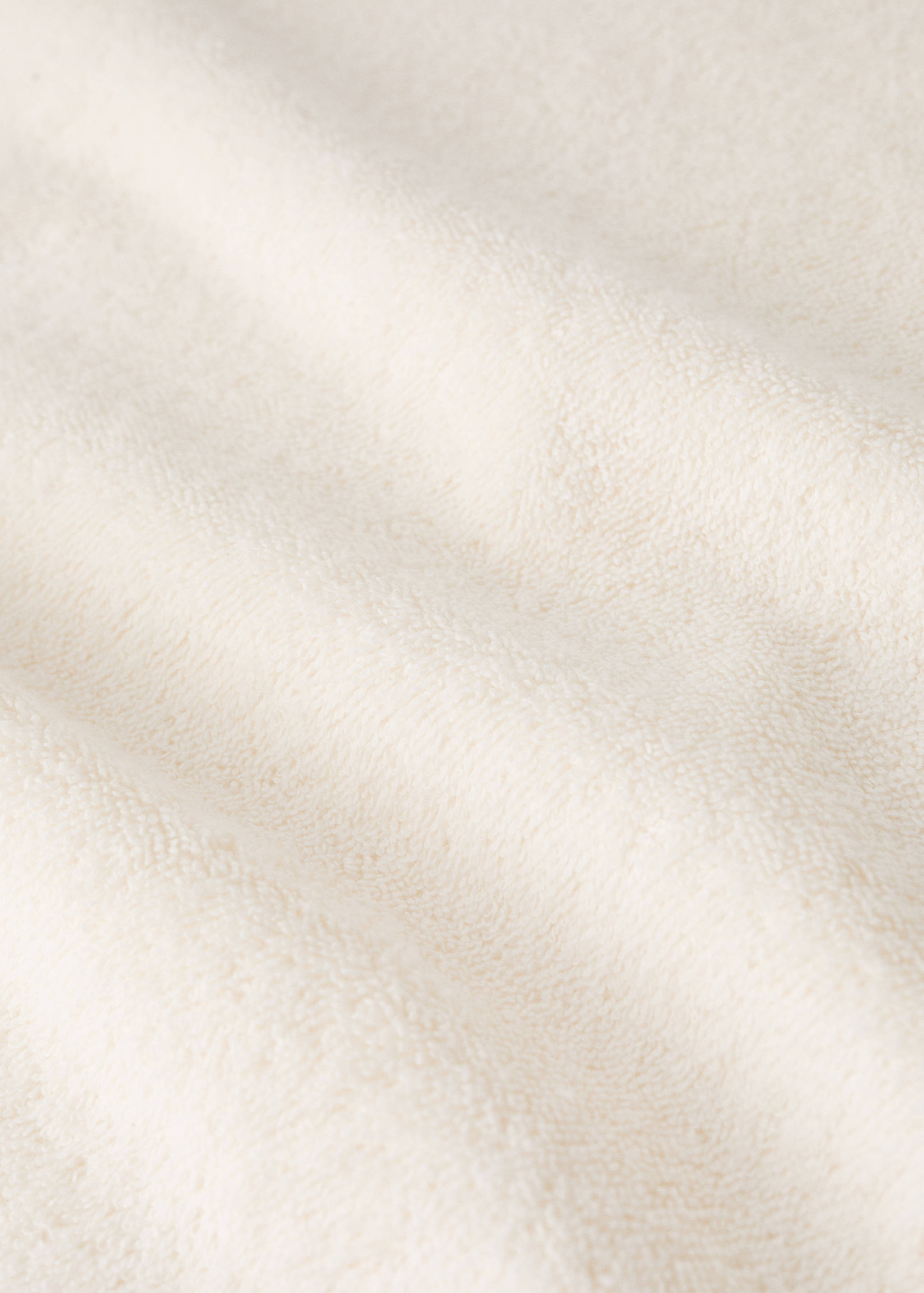 Cotton washbasin towel with contrast detail - Details of the article 1