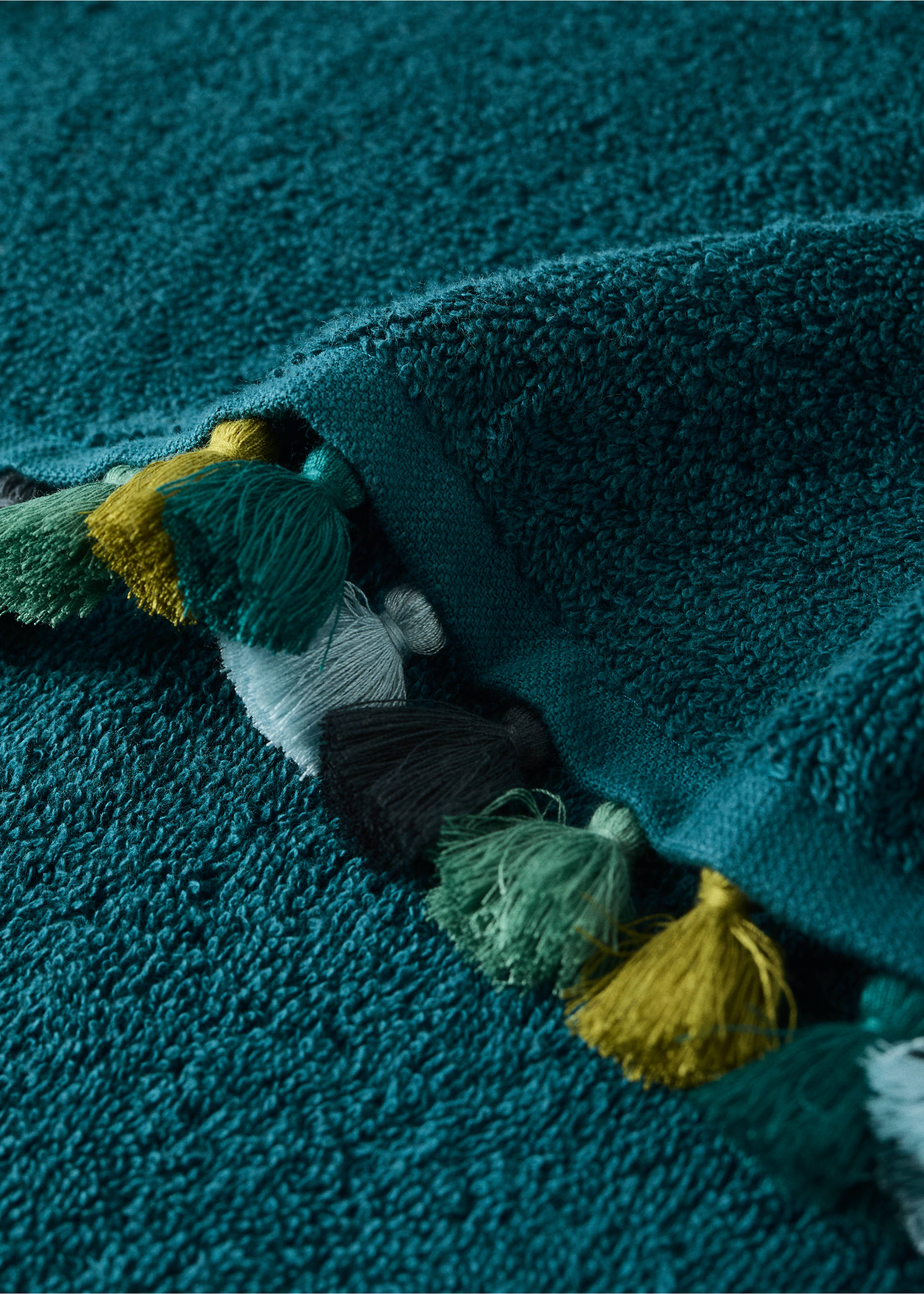 Handtuch brumel - Detail des Artikels 1, Petrolblau. Ref: 37002967-00.