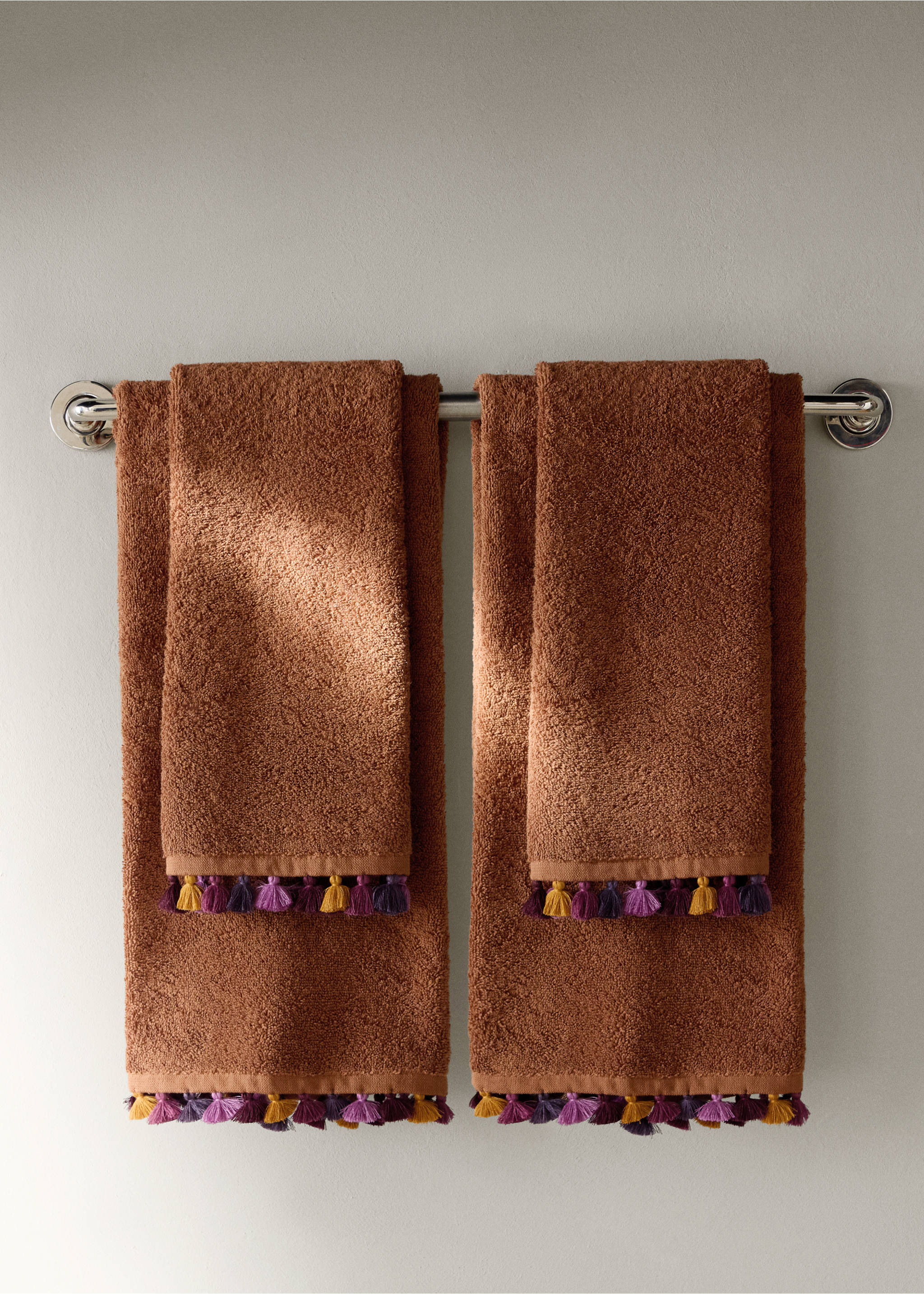 Handtuch brumel - Allgemeine Ansicht, Rotbraun. Ref: 37002967-00.