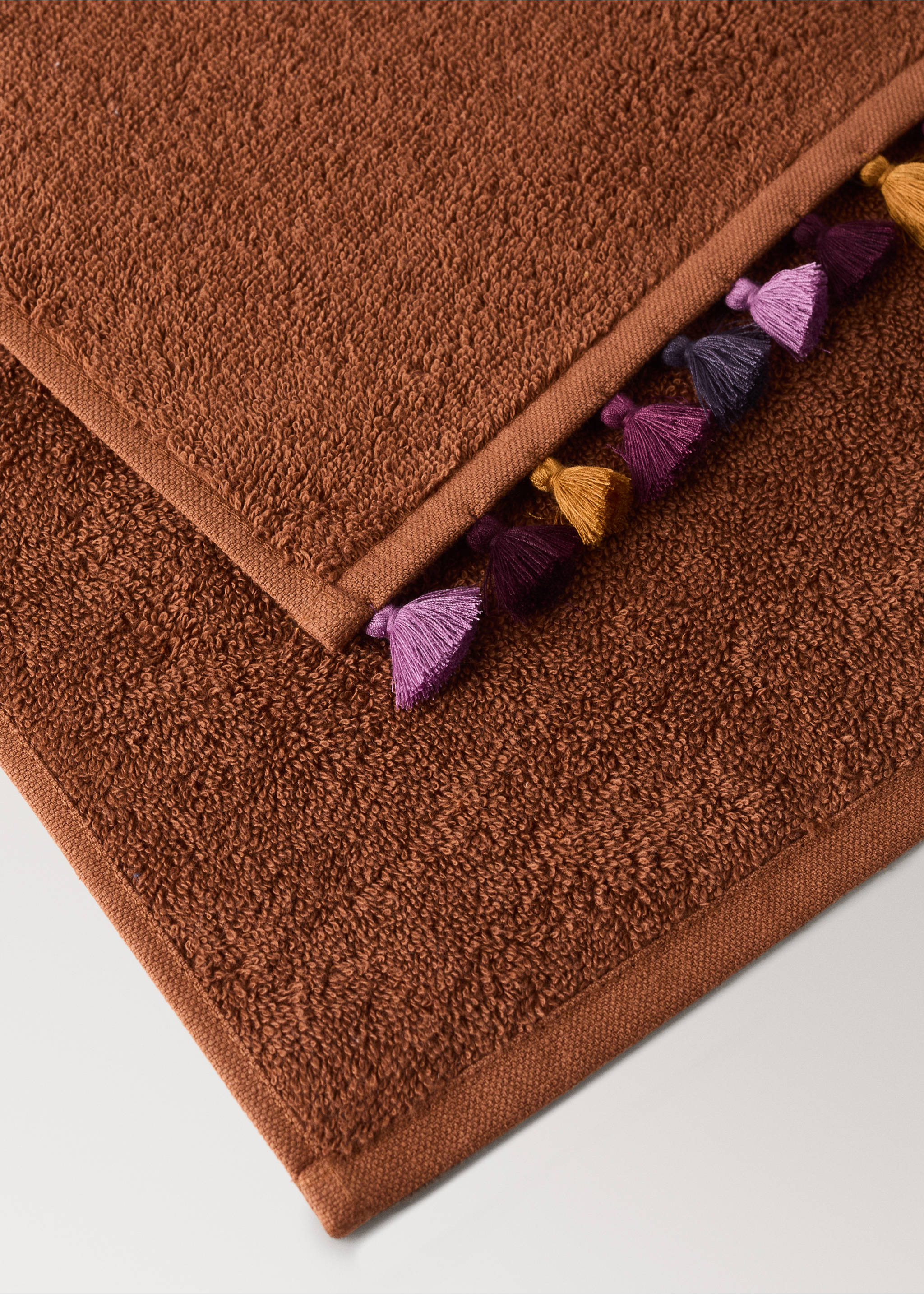 Handtuch brumel - Detail des Artikels 2, Rotbraun. Ref: 37002967-00.