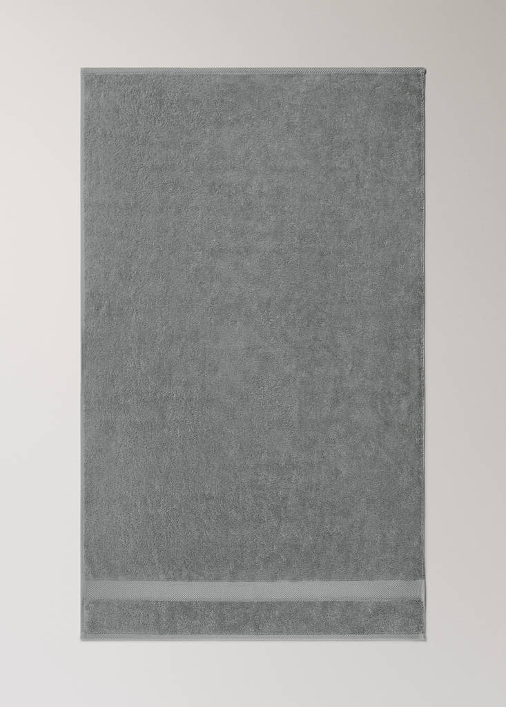Extra-soft cotton bath towel — Medium Vintage Blue