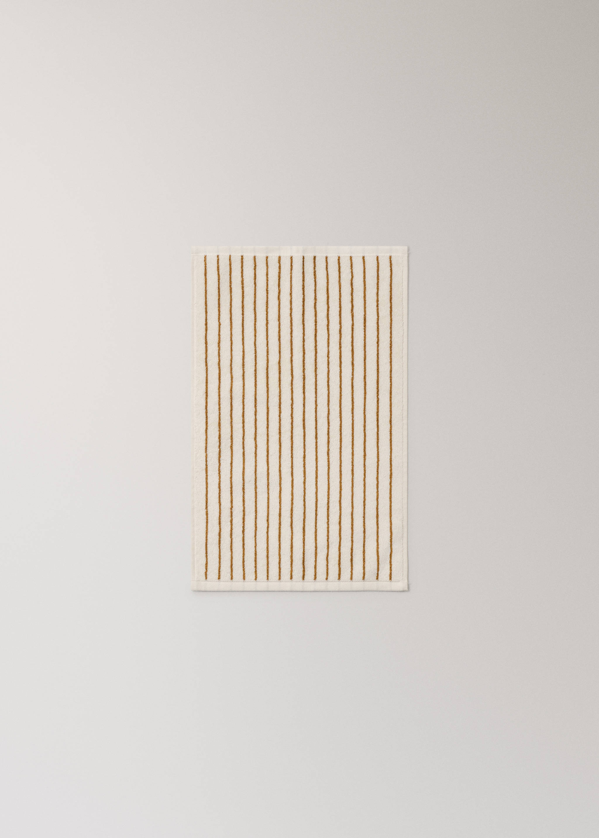 Cotton striped guest towel - Details of the article 2