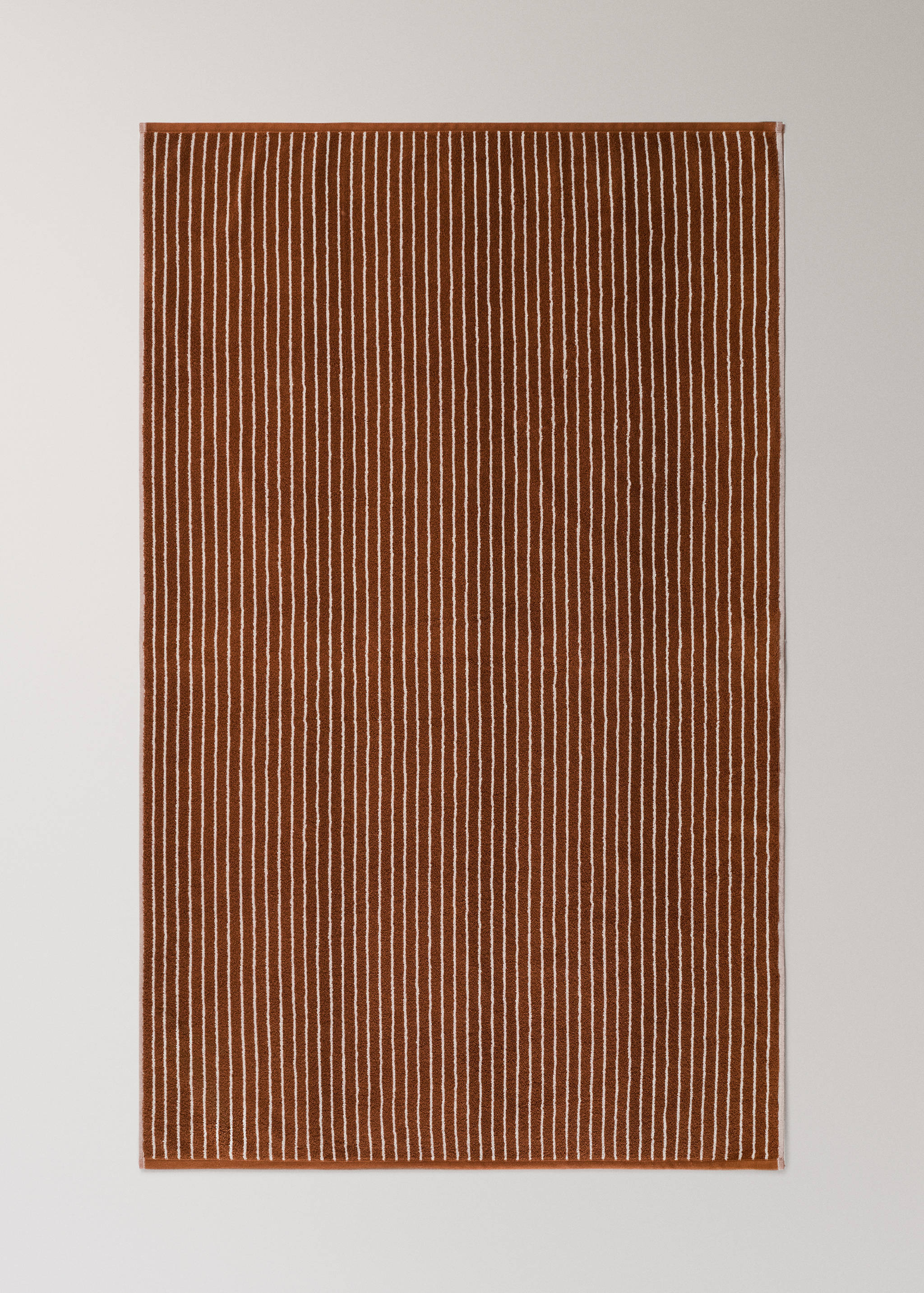 Cotton striped bath towel - Details of the article 2