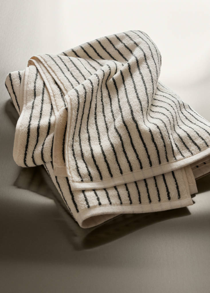 Cotton stripe bath towel - thumbnail 9