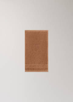 Terry cotton face towel — Medium Brown 3