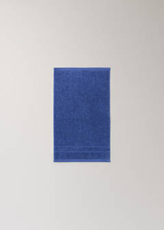 Terry cotton face towel — Night Blue 3