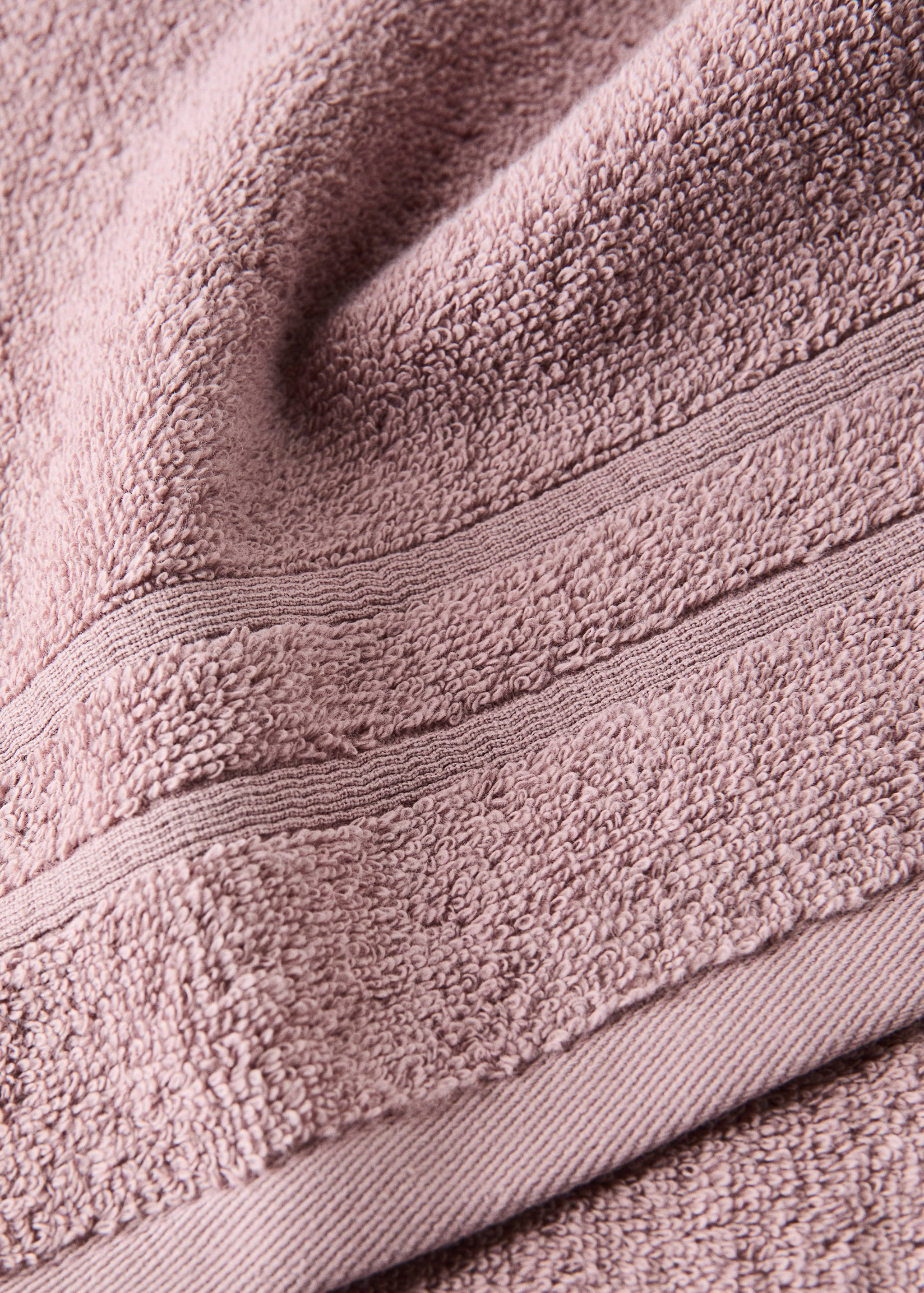 Terry cotton face towel - Details of the article 1