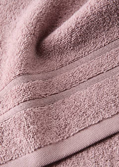 Terry cotton face towel — Pink 1
