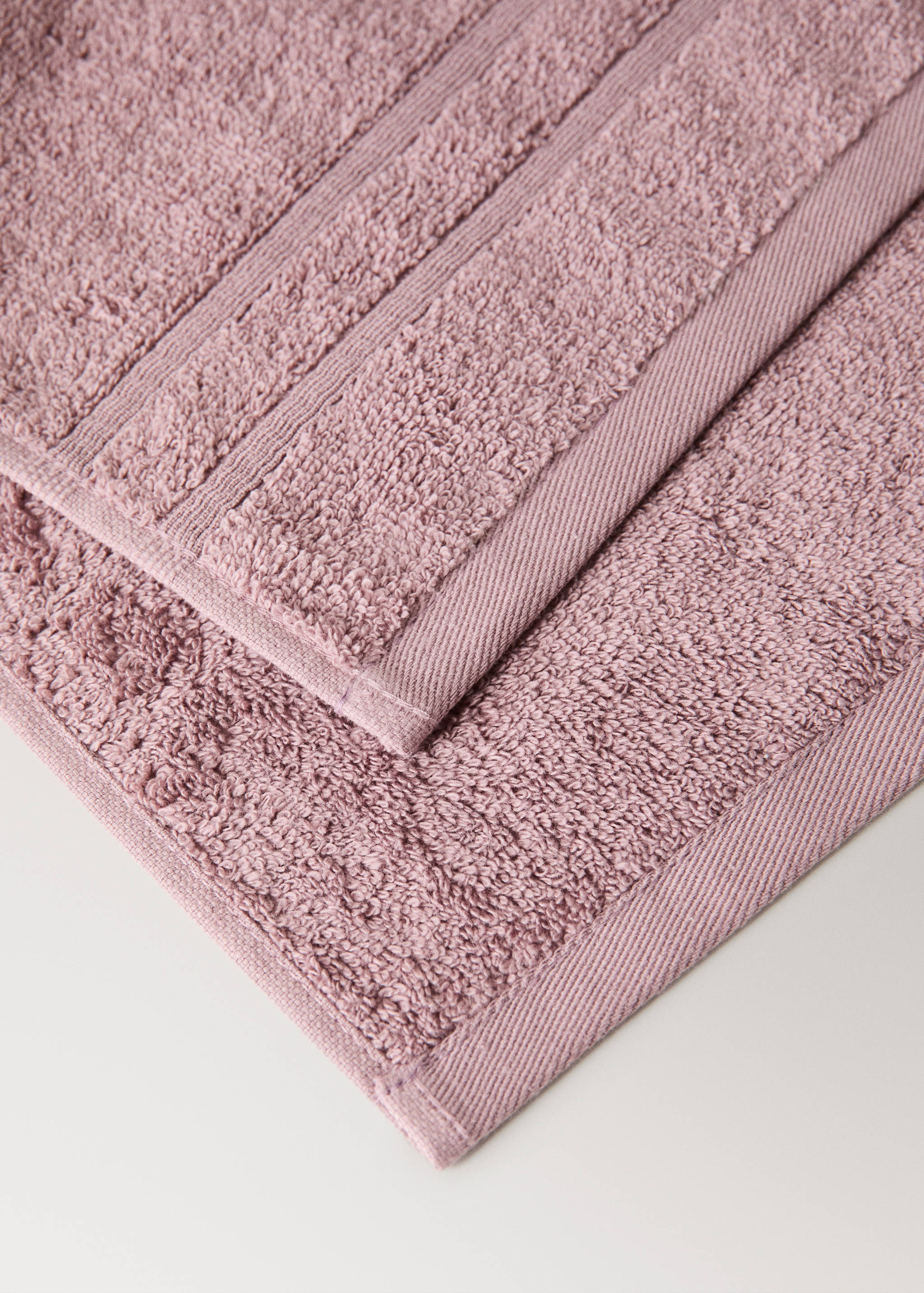 Terry cotton face towel - Details of the article 2