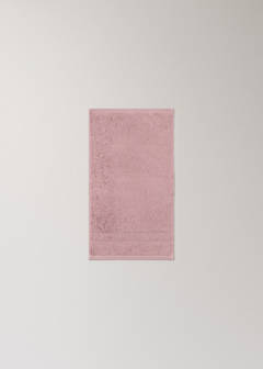 Terry cotton face towel — Pink 3