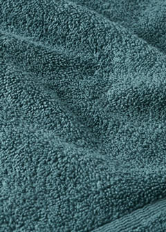 Terry cotton towel — Petrol Blue 2