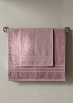 Terry cotton towel — Pink 1