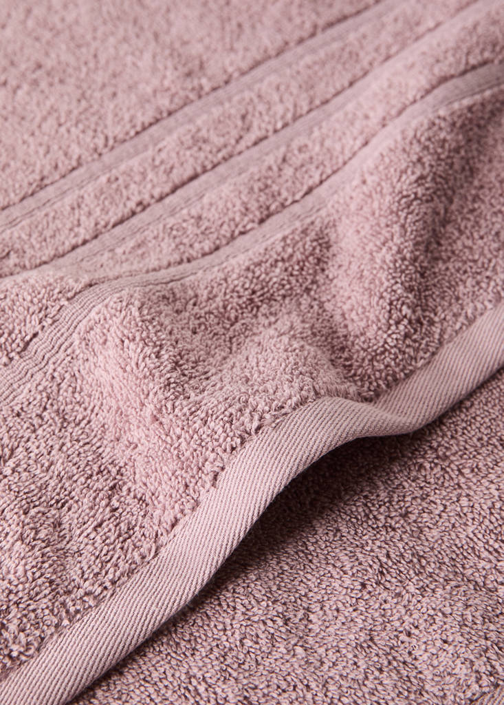Terry cotton towel — Pink
