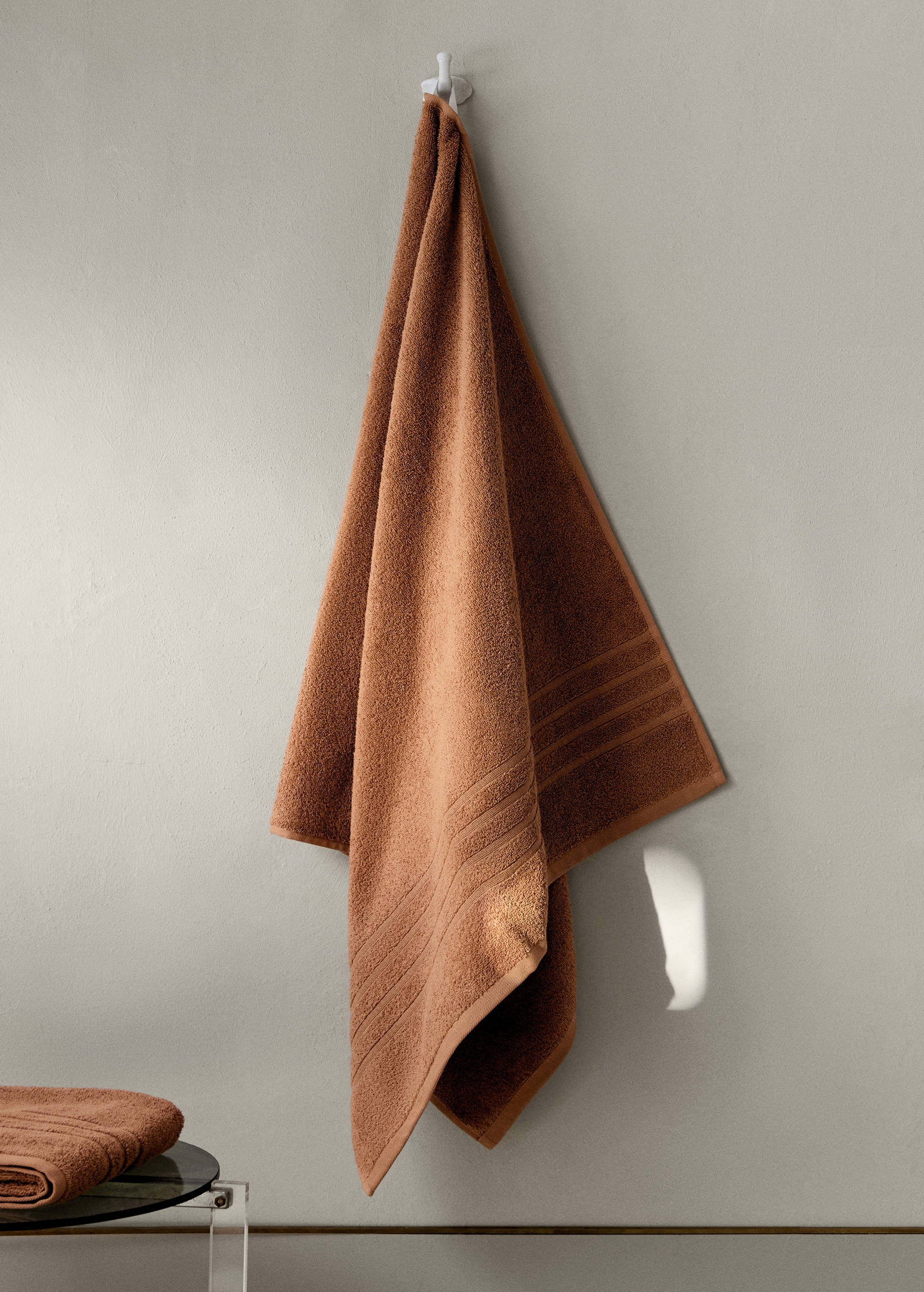 Cotton bath towel - General plane