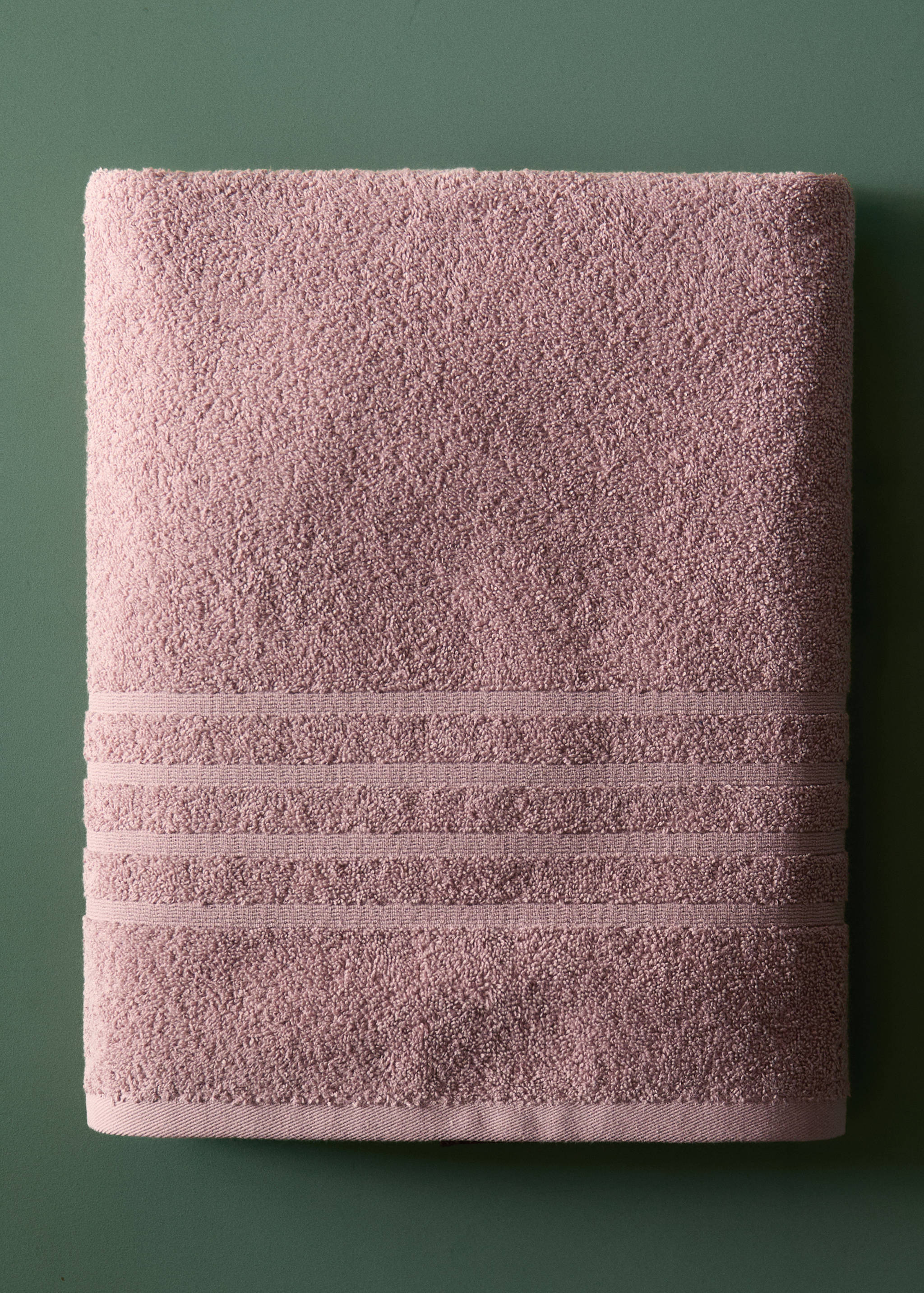 Cotton bath towel - General plane
