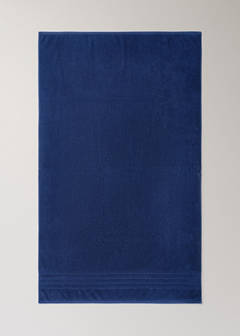 XL cotton terry shower towel — Night Blue 3
