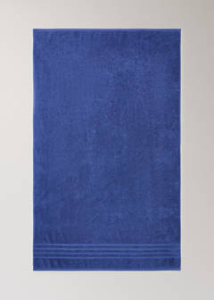 XL cotton terry shower towel — Night Blue 4