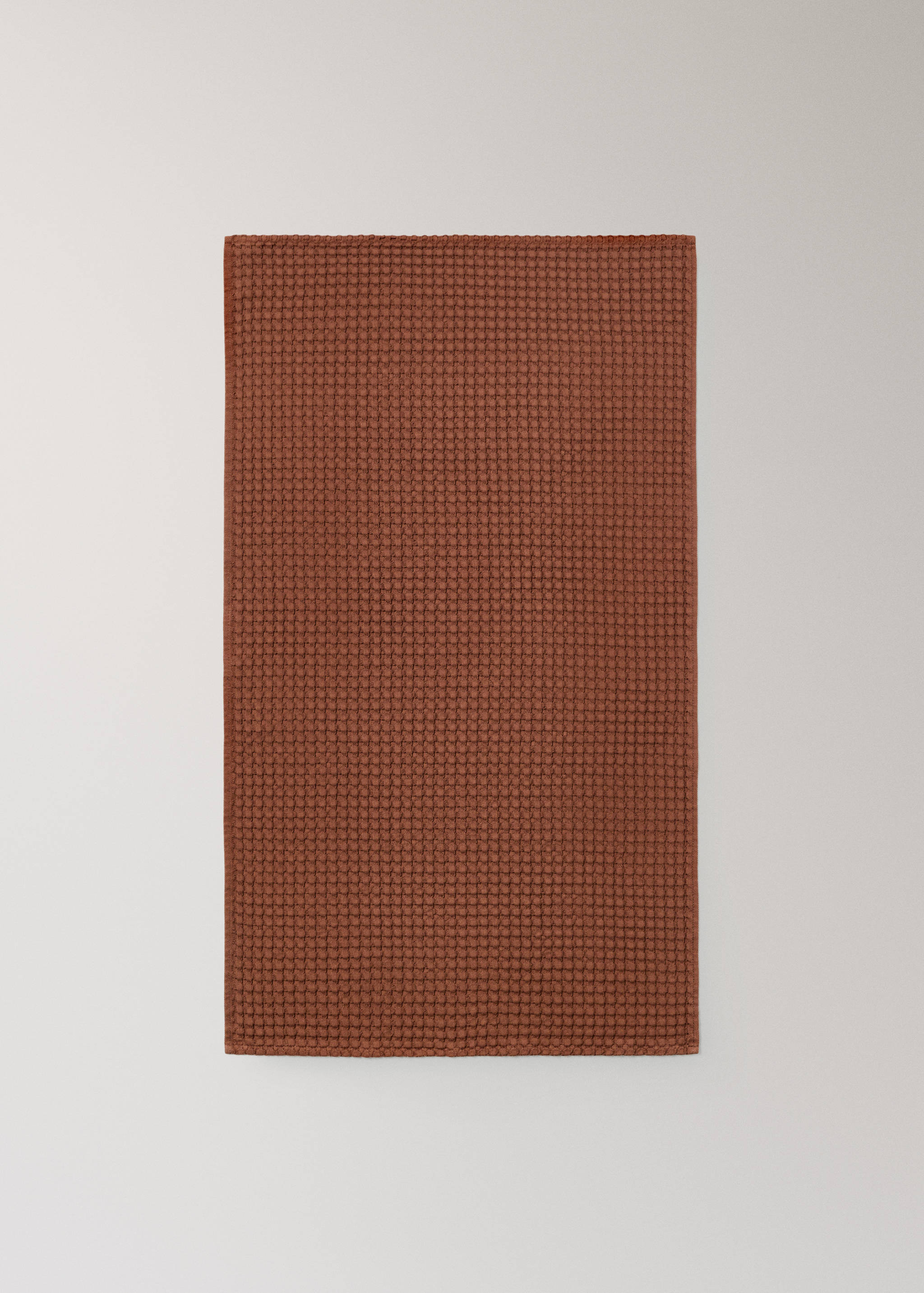 Cotton waffle washbasin towel - Details of the article 3