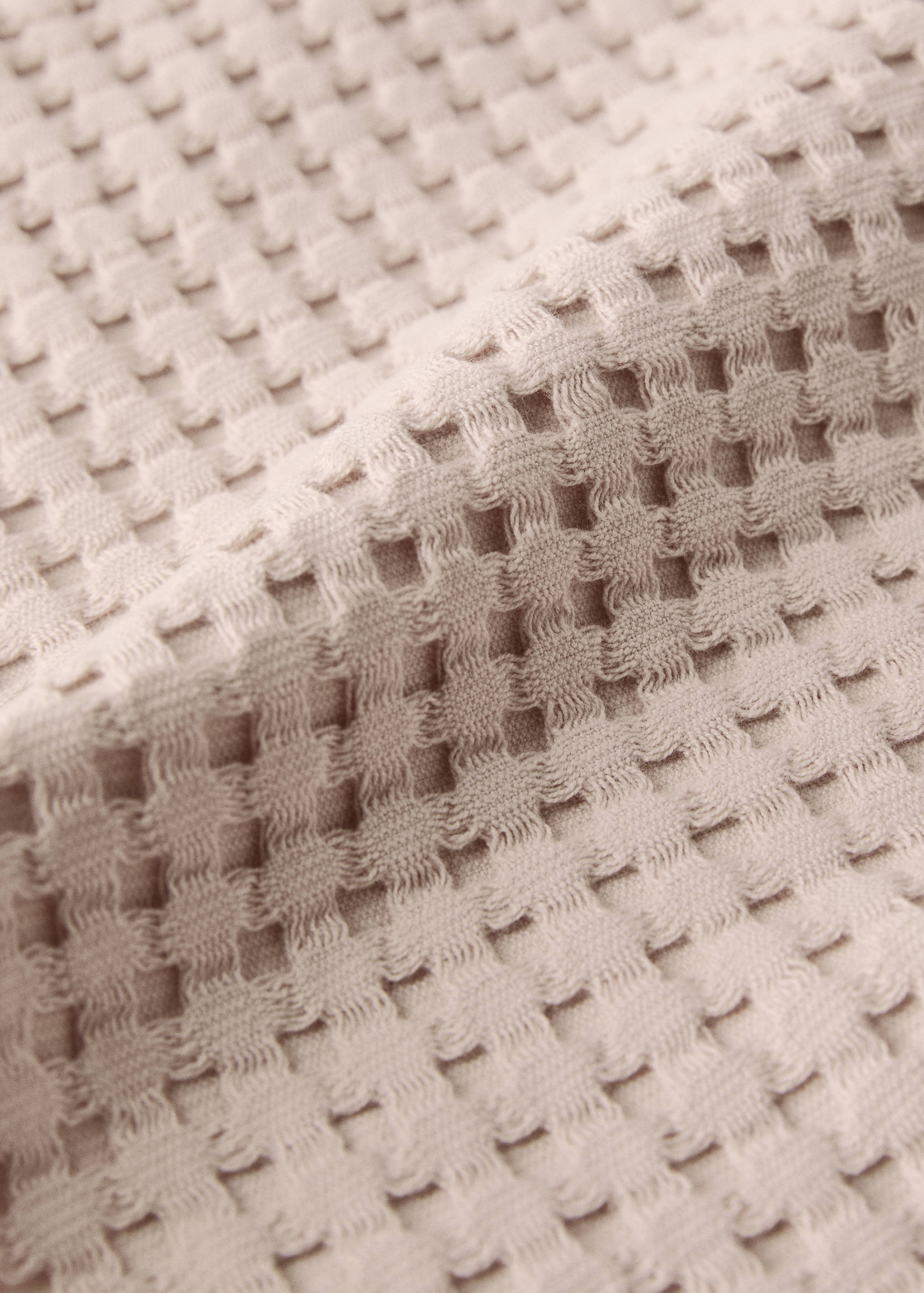 Cotton waffle hand towel - Details of the article 2
