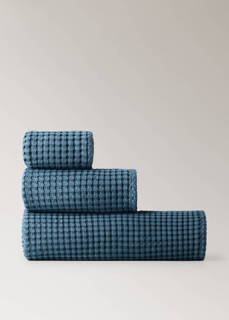 Cotton waffle hand towel - thumbnail 5