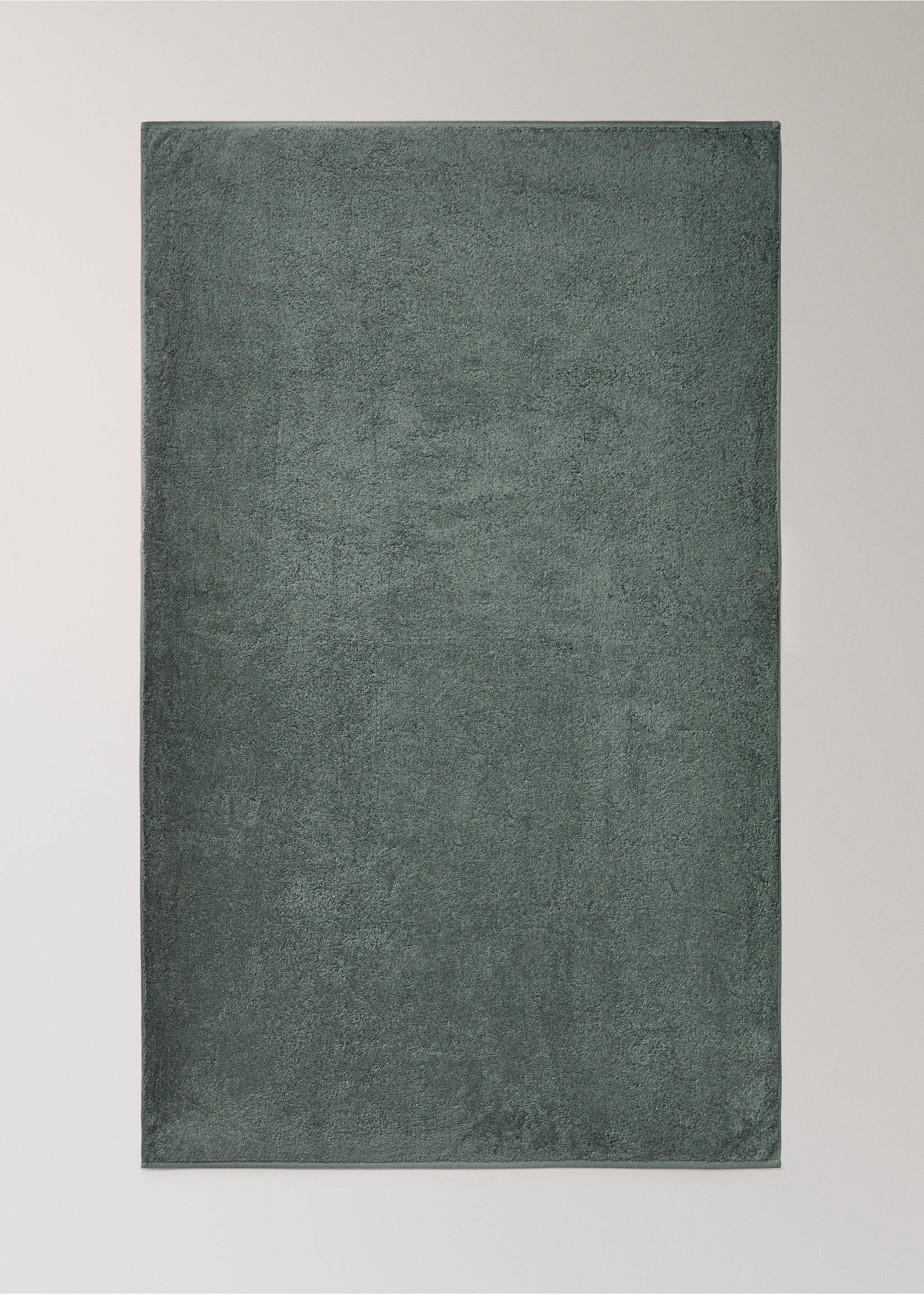 Soft cotton bath towel - Details of the article 3, Petrol Blue. Ref: 37002993-00.