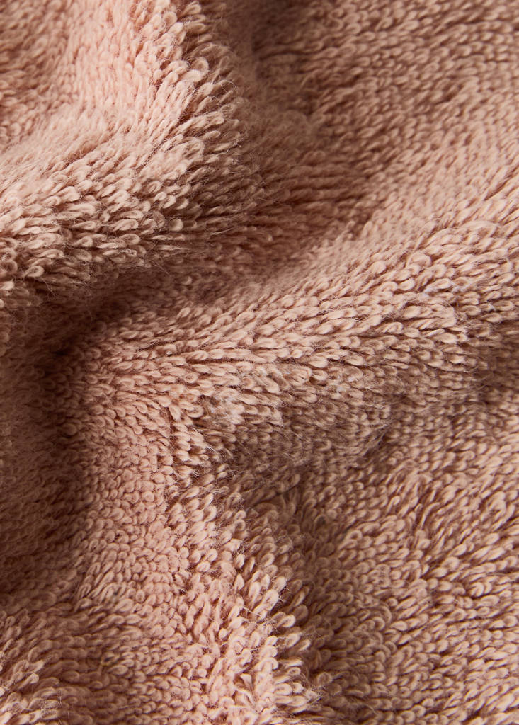 Soft cotton shower towel — Peach