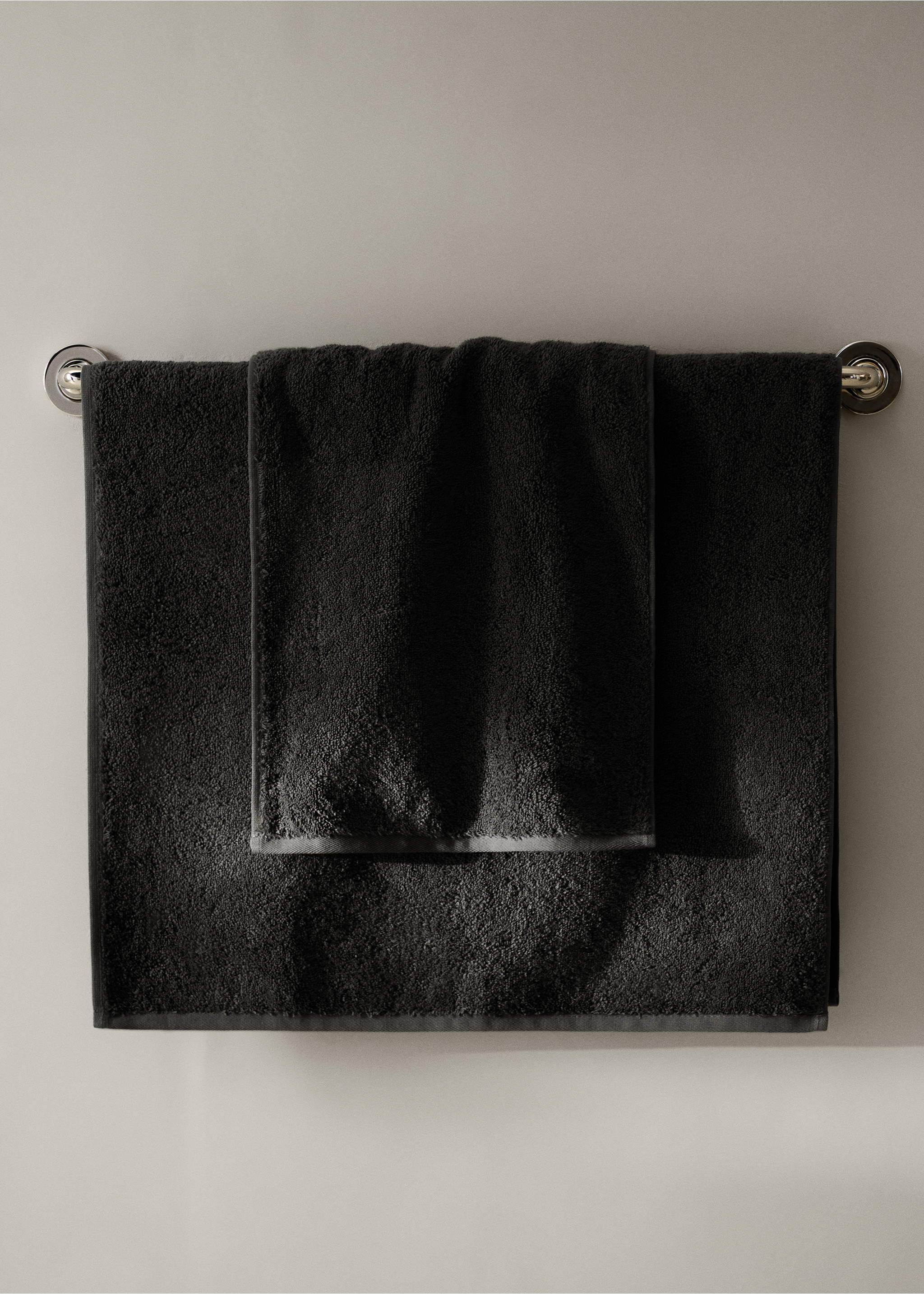 Soft cotton washbasin towel - General plane, Petrol Blue. Ref: 37002995-00.