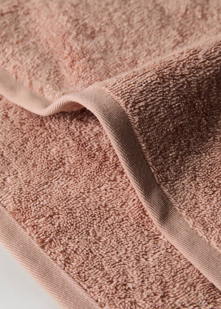 Soft cotton towel — Peach