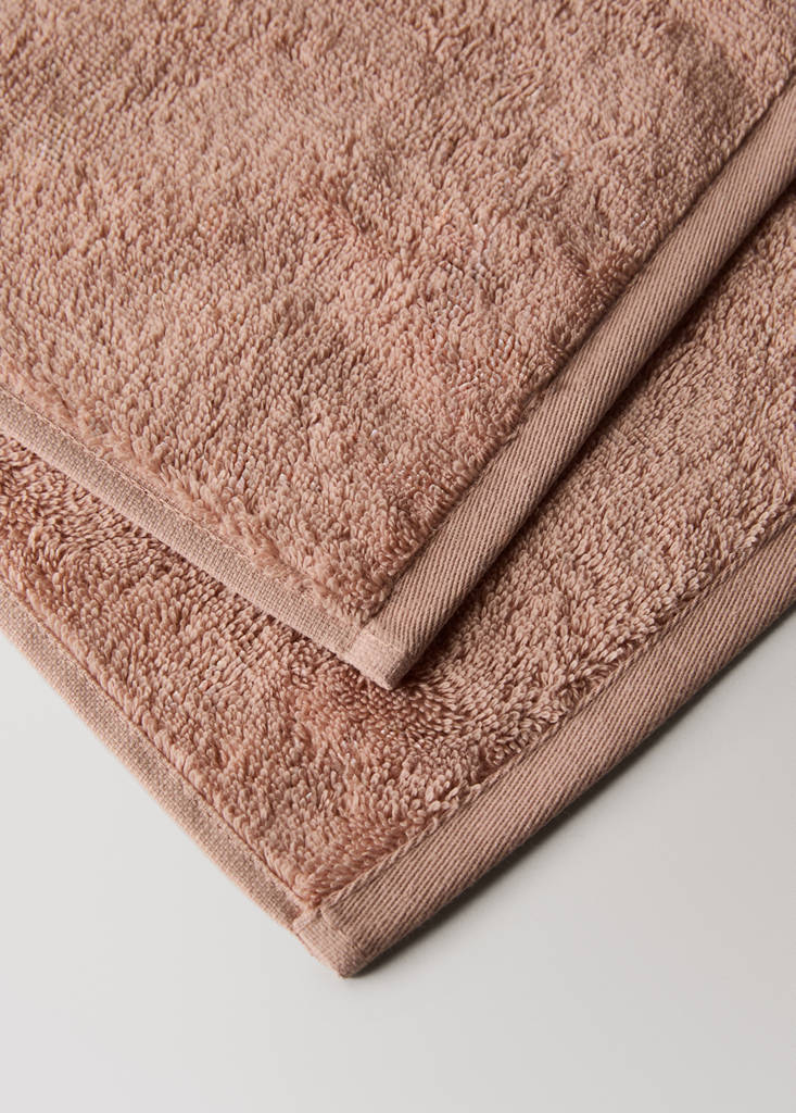 Soft cotton towel — Peach