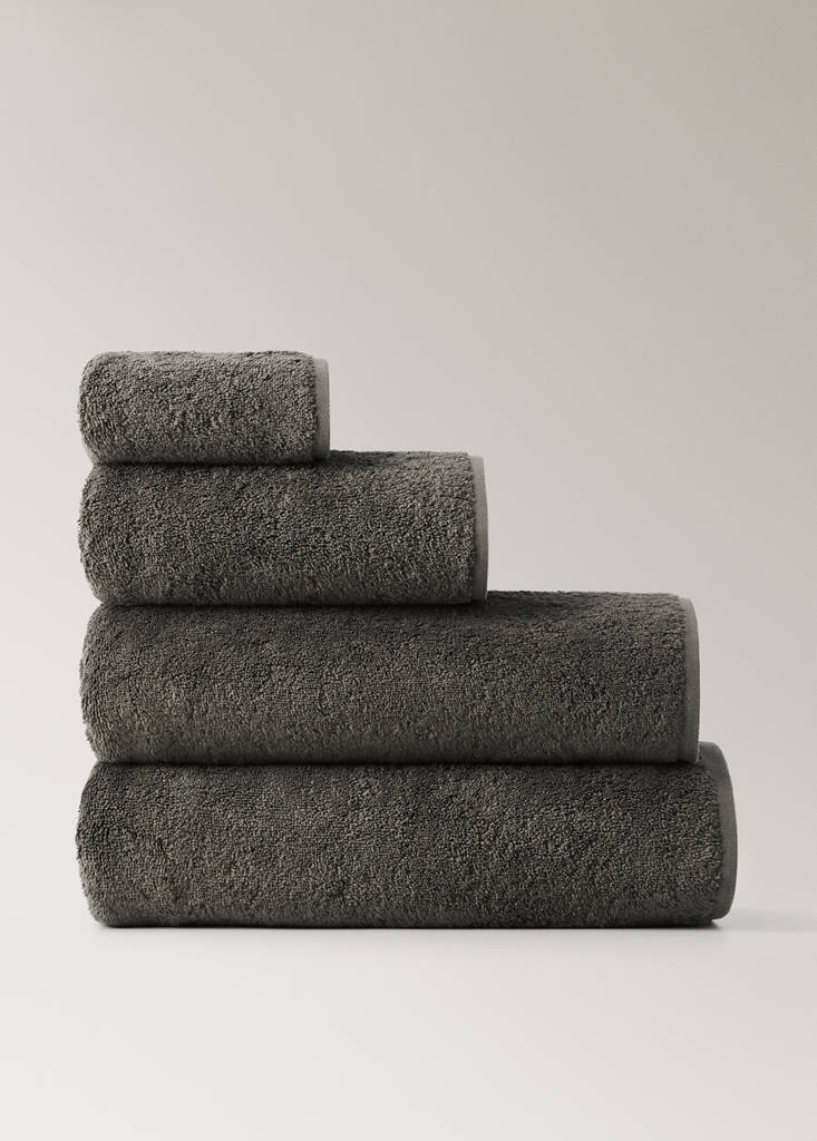 Soft cotton towel — Coffee