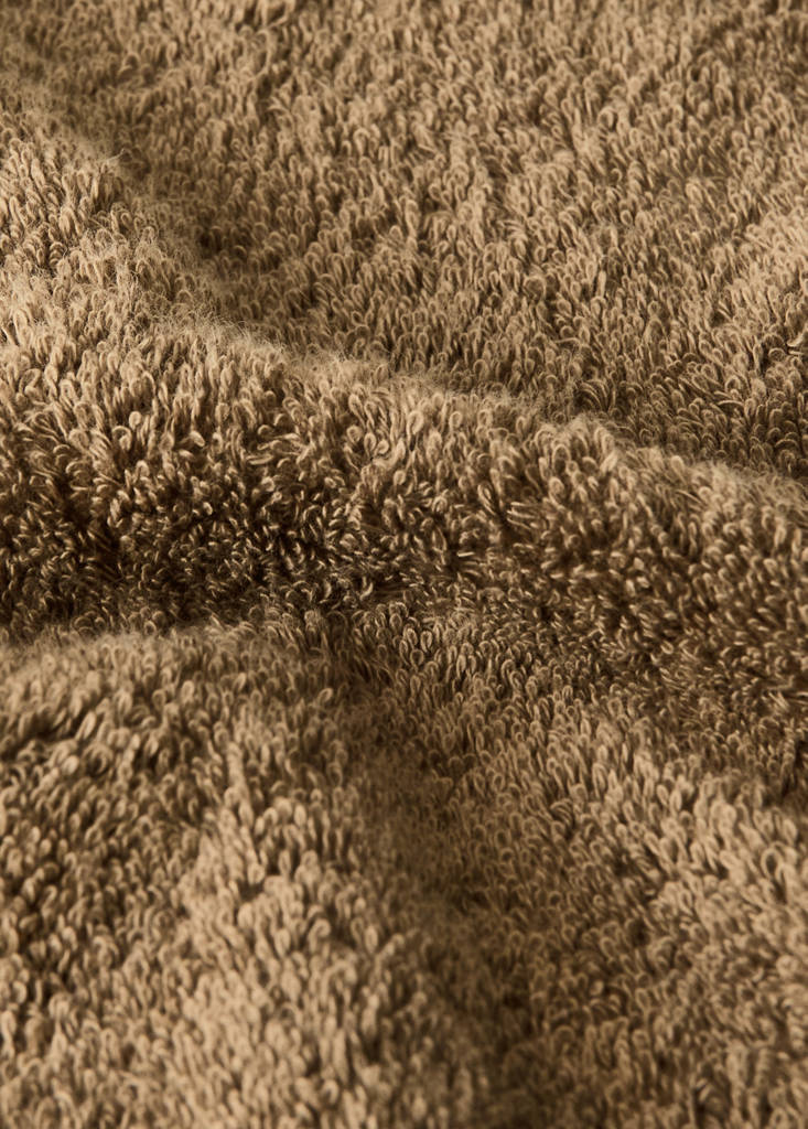 Soft cotton towel — Khaki