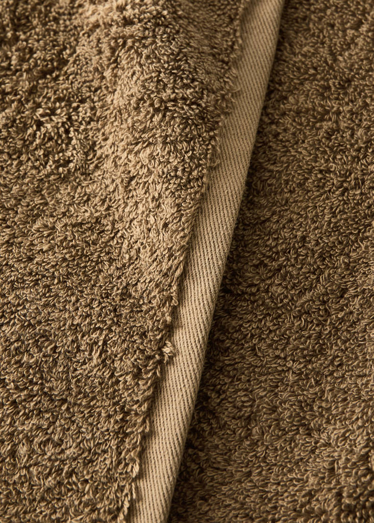 Soft cotton towel — Khaki