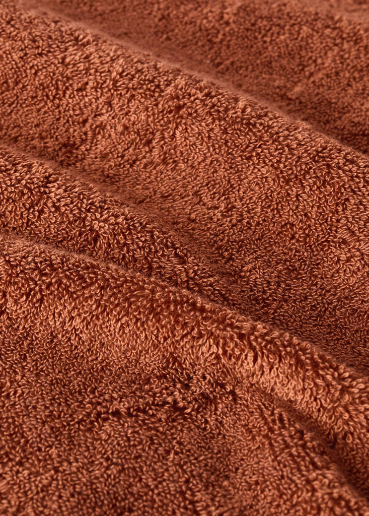 Soft cotton towel — Russet