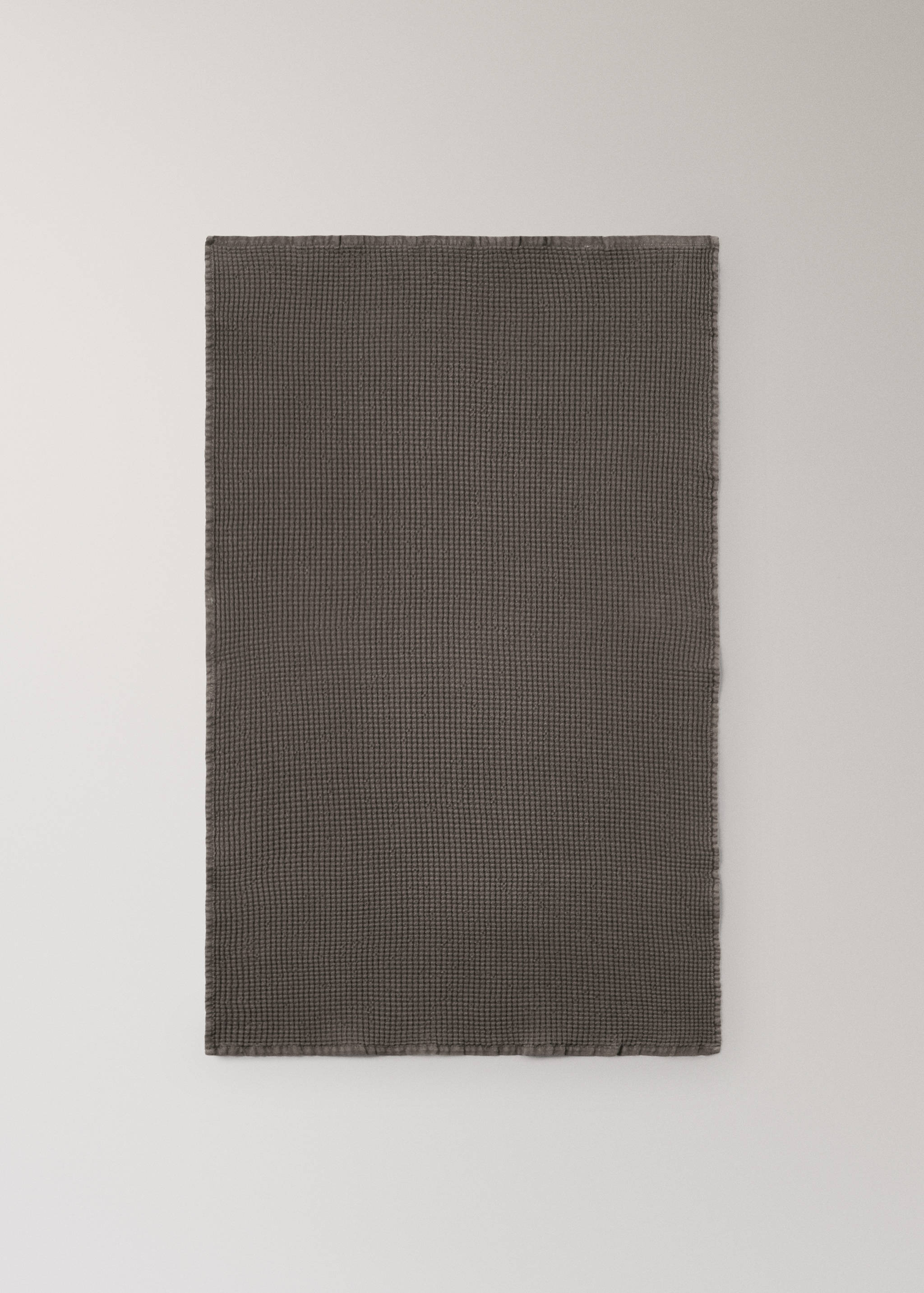 Cotton waffle washbasin towel - Details of the article 3