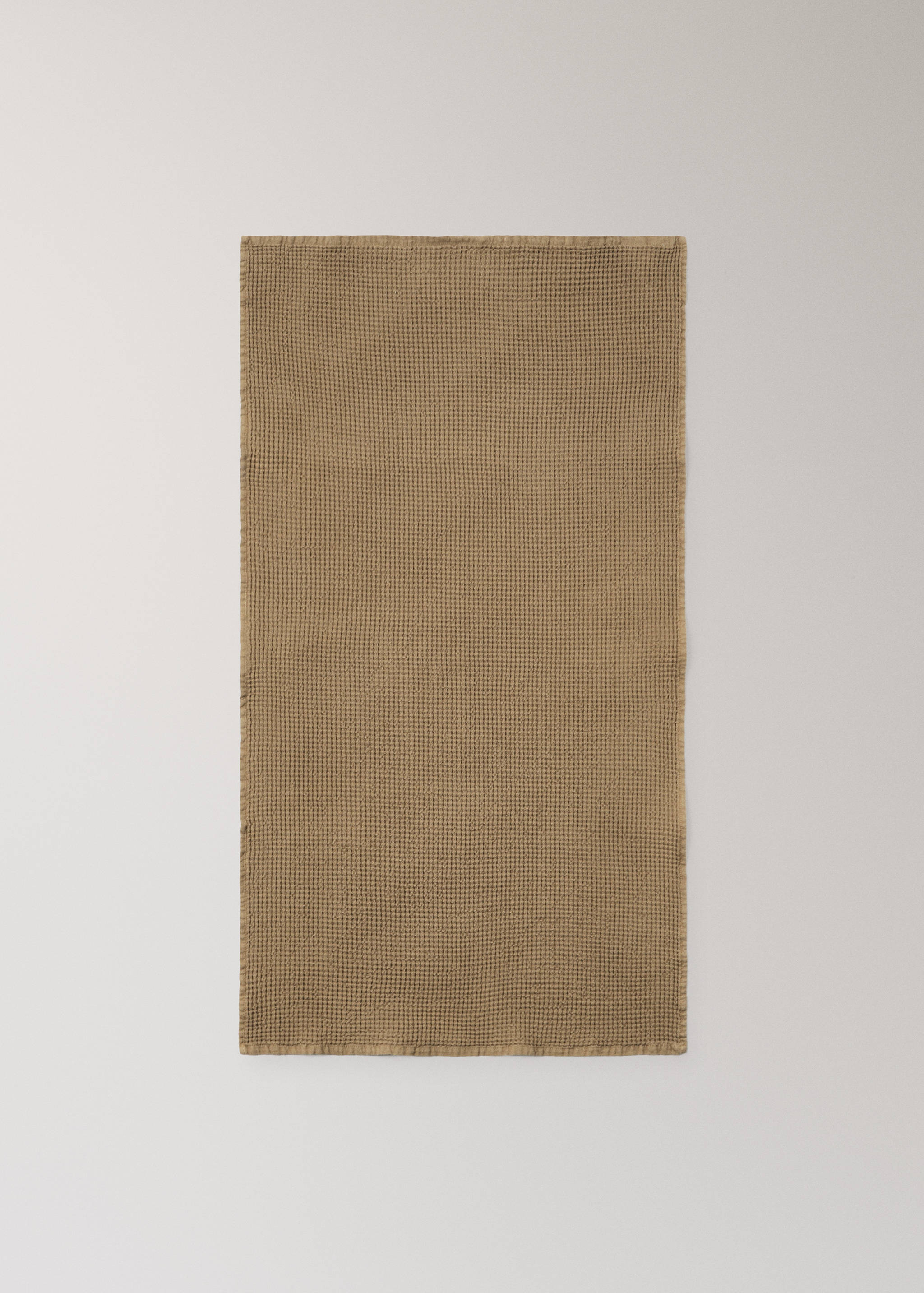 Cotton waffle washbasin towel - Details of the article 3