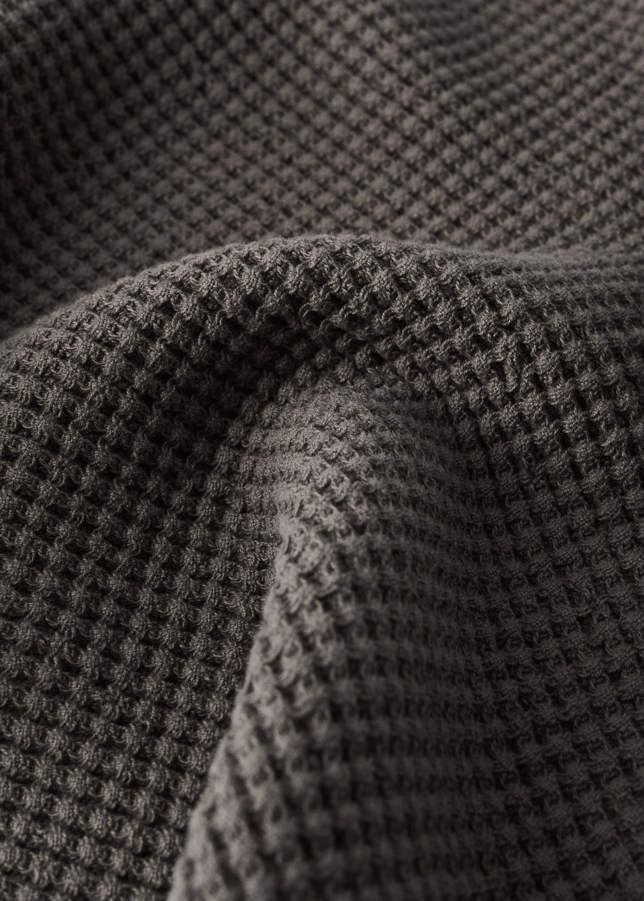 Cotton waffle hand towel - Details of the article 1