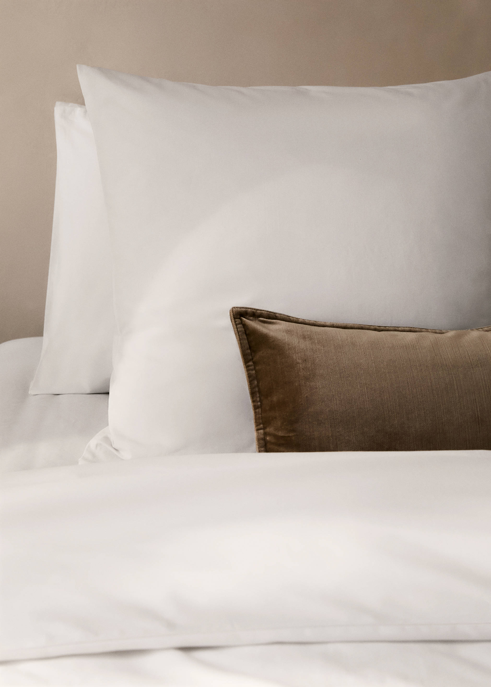Percale cotton duvet cover Superking bed - Details of the article 7
