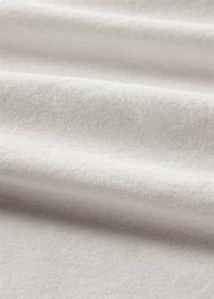 Washed-cotton duvet cover Queen bed — Sand 2