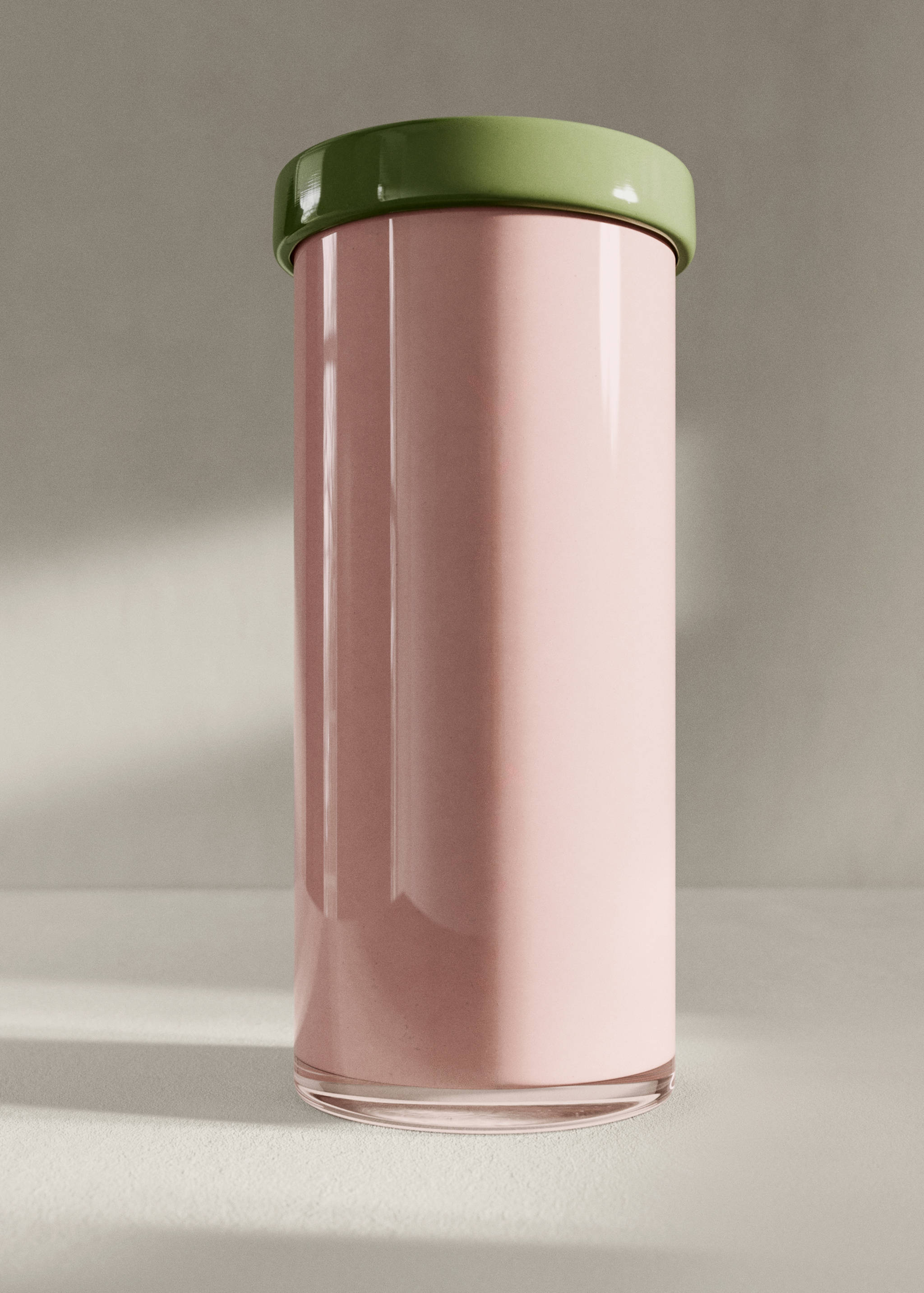 Two-tone vase, 100% glass - General plane