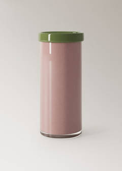 Two-tone vase, 100% glass — Light/Pastel Purple 6