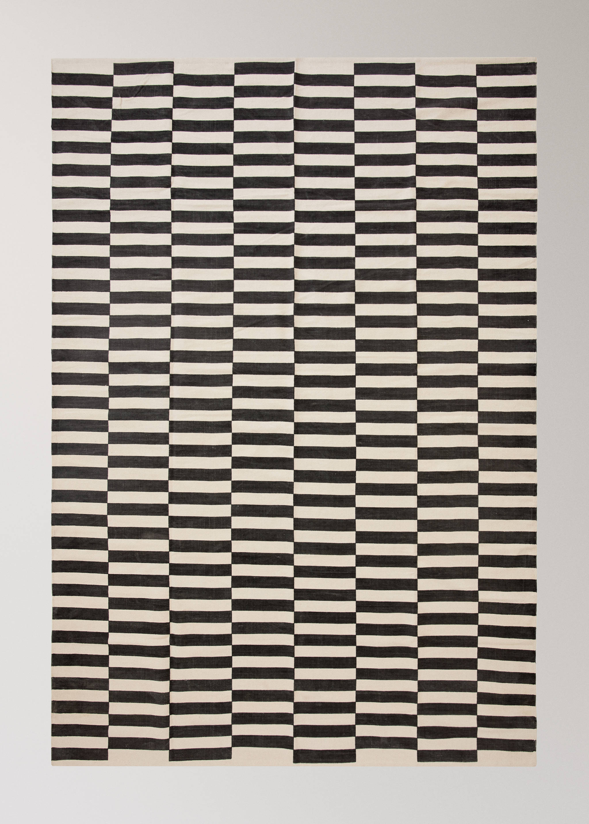 Catifa cotó estampada ratlles 200x300 cm - Article sense model